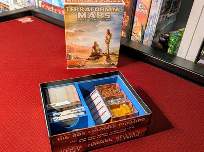 Terraforming Mars Ares Expedition Game Box Insert