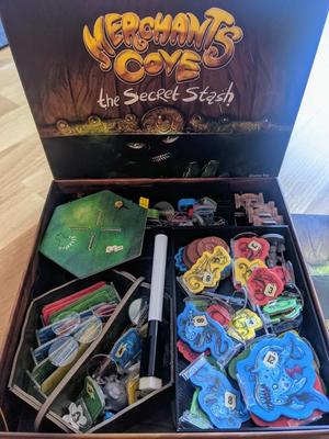 Merchants Cove Epansions into Secret Stash Box + Staff Boards