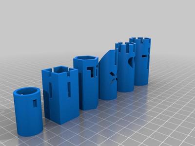 Simple Chess Pieces
