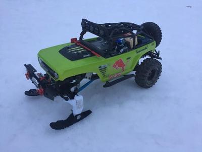 Ski for Rc car (axial racing)   