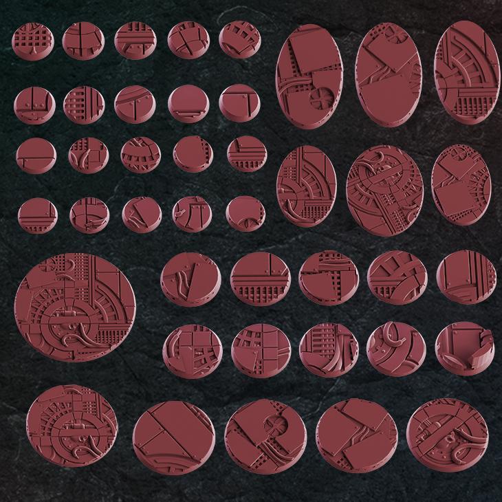 Alien Factory Bases Pack #2 x42