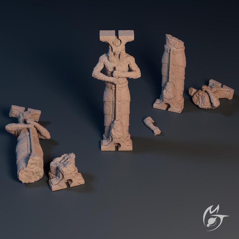 Ancient Statues from a Forgotten Culture