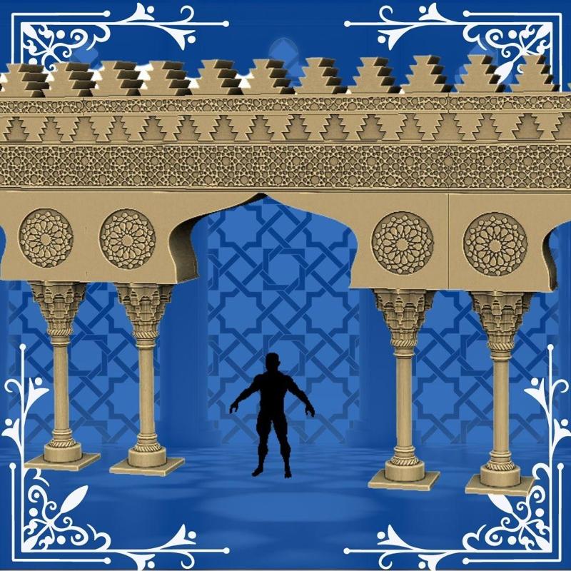 Arch and Columns - Arabian Nights