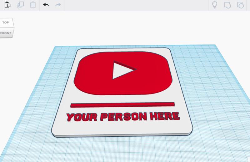 Youtube Play Button Award Plaque