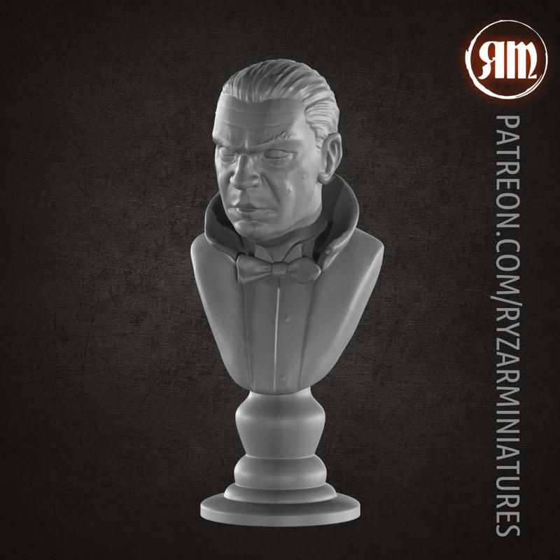 Dracula bust