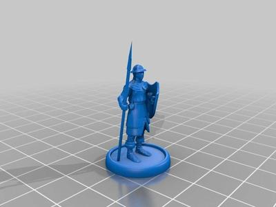 Guards in different stances