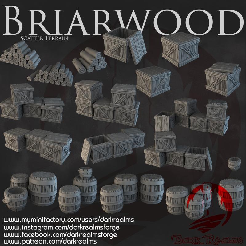 Dark Realms - Briarwood - Scatter Terrain