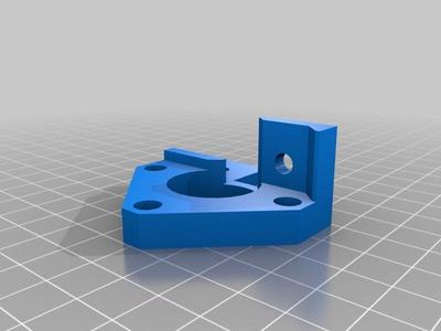 MendelMax 1.5+ Y-axis Internal Motor Mount Mirrored so it fits on other side of the rail