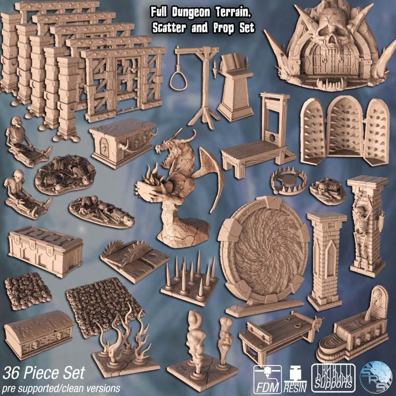 Dungeon Scatter Terrain