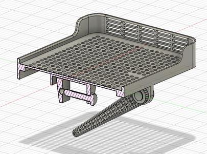 TV stand, tray type