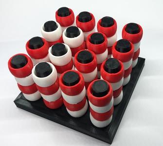 MORPION 3D (OU TIC TAC TOE 3D)