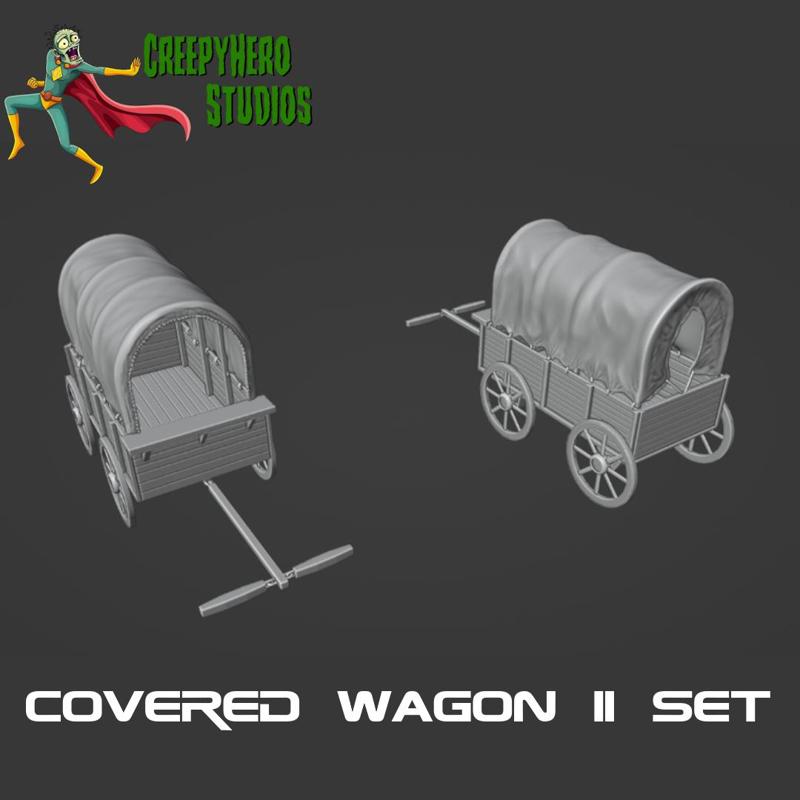 Early American Covered Wagon Two