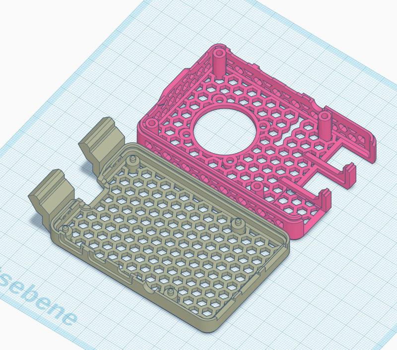 Raspberry Pi4B Prusa Mini Case