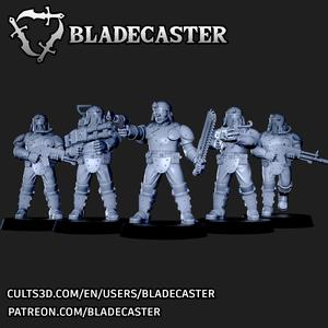 Spider Infantry - Tactical Squad