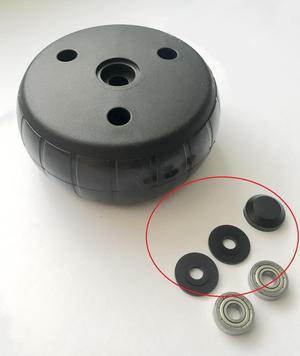 Husqvarna automower front wheel security cover