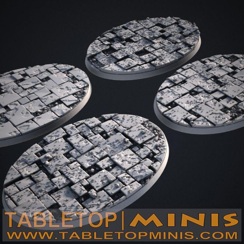 Broken Tiles 105x70mm Bases