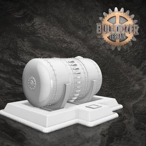 Bulldozer Terrain- fuel tank