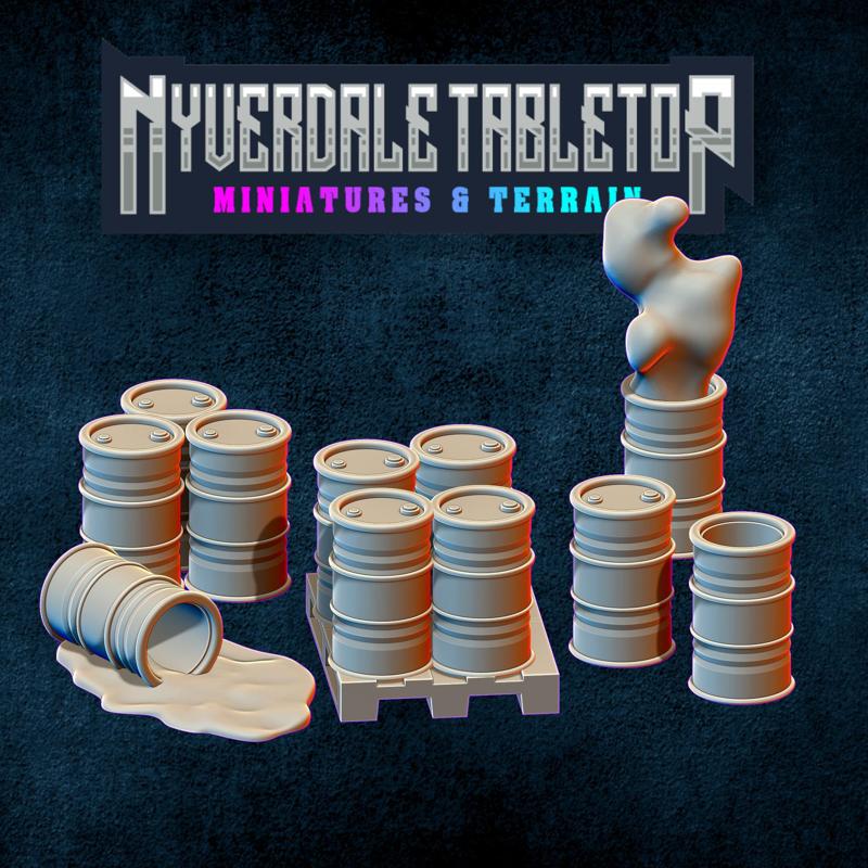 Barrel (s) Industrial Scatter