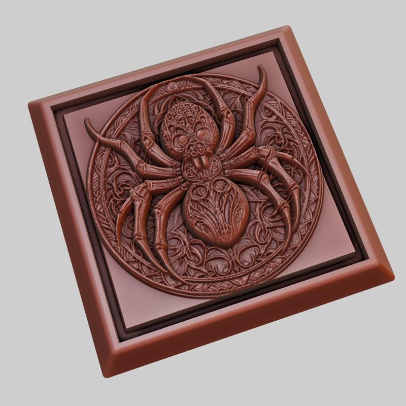 Spider Animal 3D Model for CNC Router Laser & 3D Printer