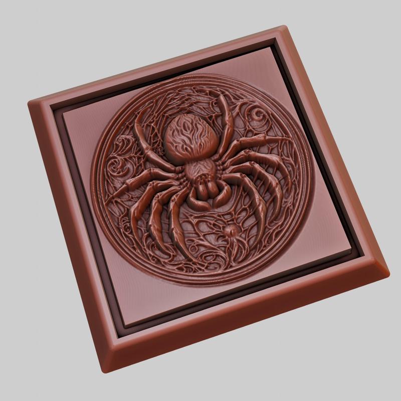 Spider Animal 3D Model for CNC Router Laser & 3D Printer