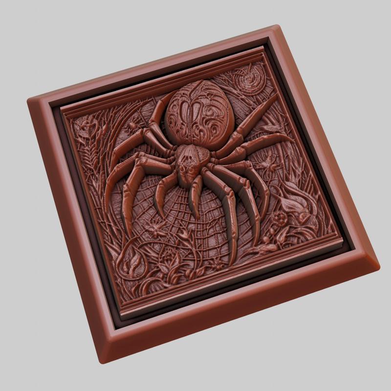 Spider Animal 3D Model for CNC Router Laser & 3D Printer