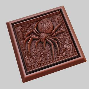 Spider Animal 3D Model for CNC Router Laser & 3D Printer