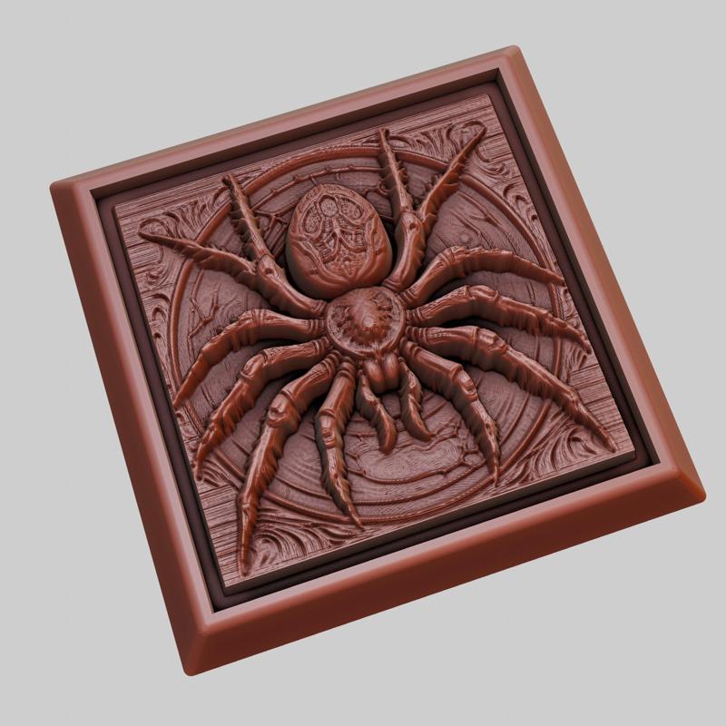 Spider Animal 3D Model for CNC Router Laser & 3D Printer