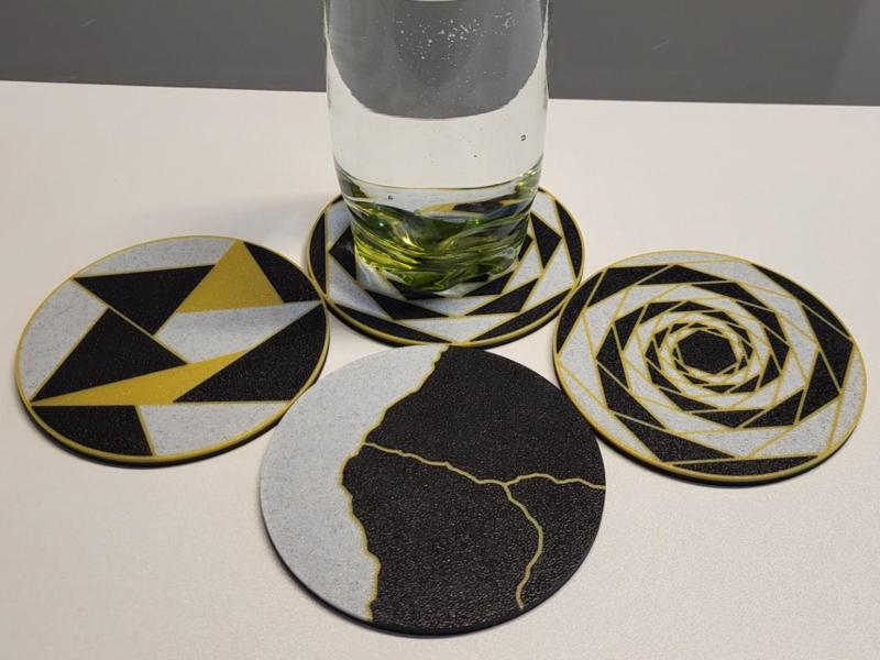 Beverage coaster bundle