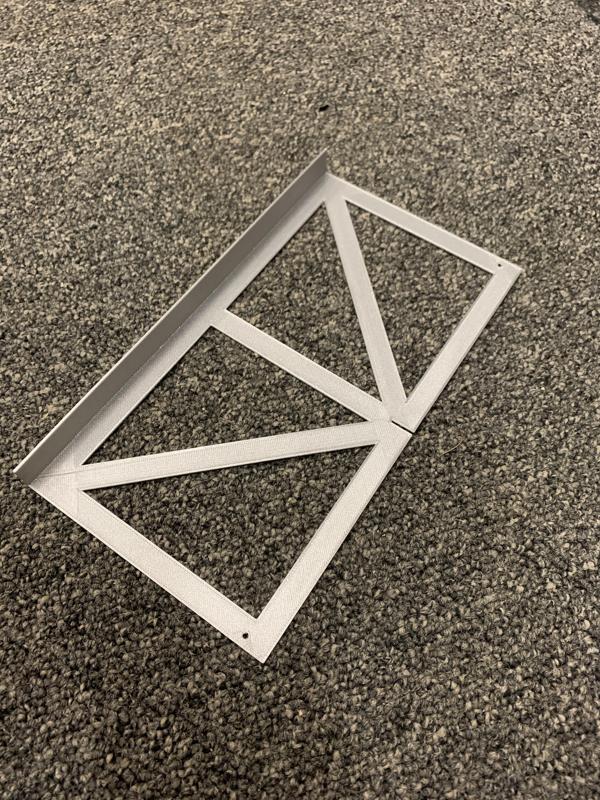 IKEA drill template (BERGHALLA handle on SKATVAL drawer)