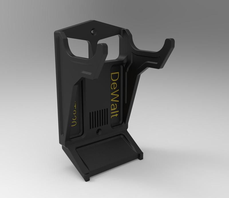 DeWalt 20v Hedge Trimmer DCHT820 Wall Mount