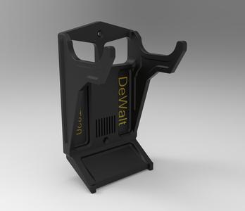 DeWalt 20v Hedge Trimmer DCHT820 Wall Mount