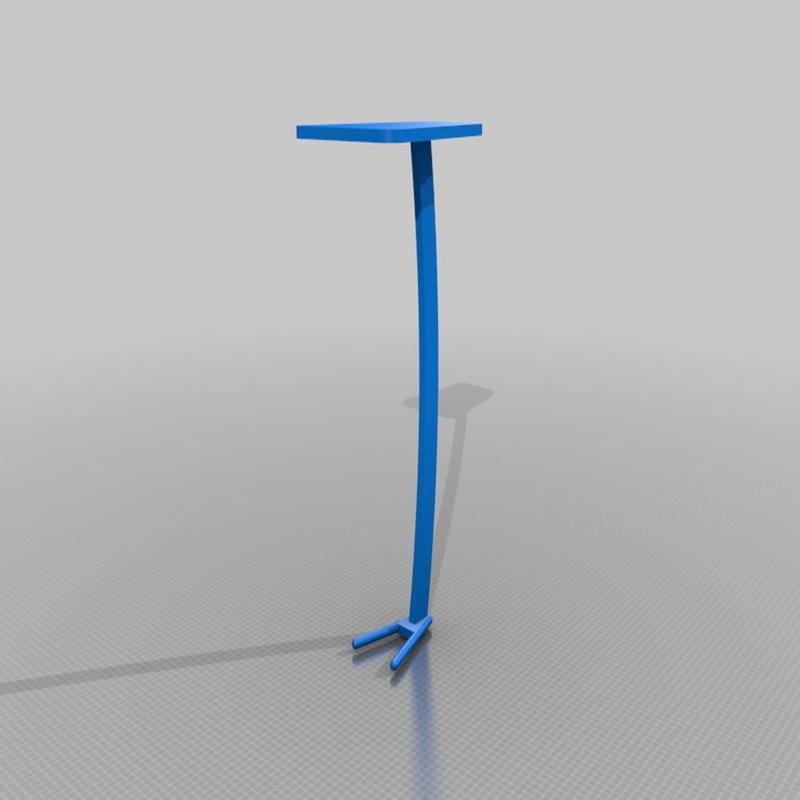 Violin stand (for 3d print or CNC)