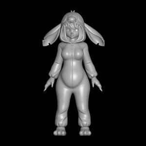 anime girl in stitch costume