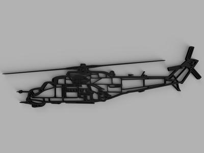 Mi-24 Helicopter Model - Outline Design