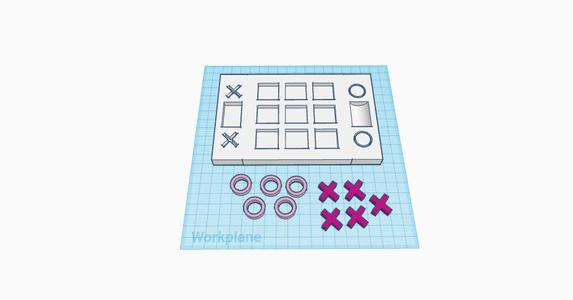 tic tac toe board