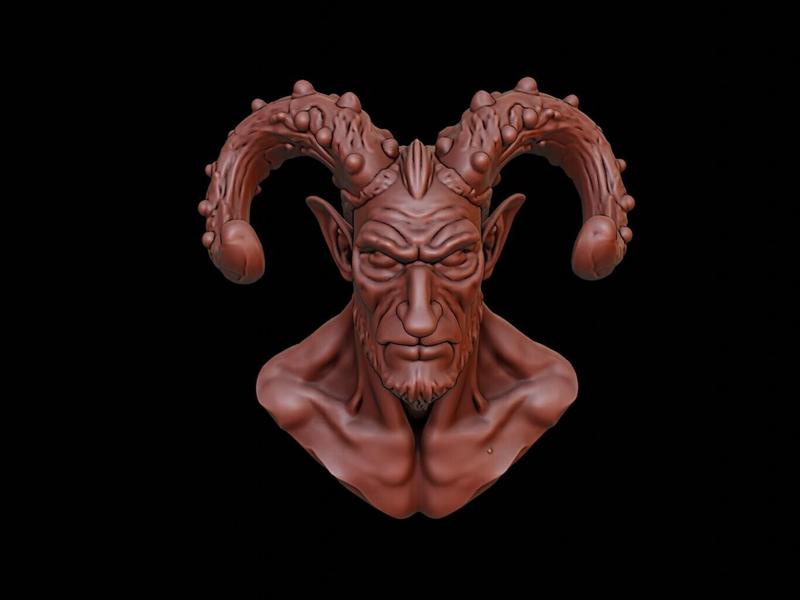 Ifrit Beast Bust