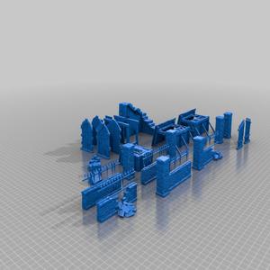 medieval suburban - gubbins - terrain