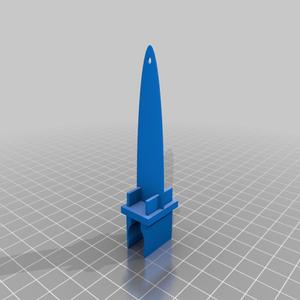 FX-61 Phantom replacement canopy clip.