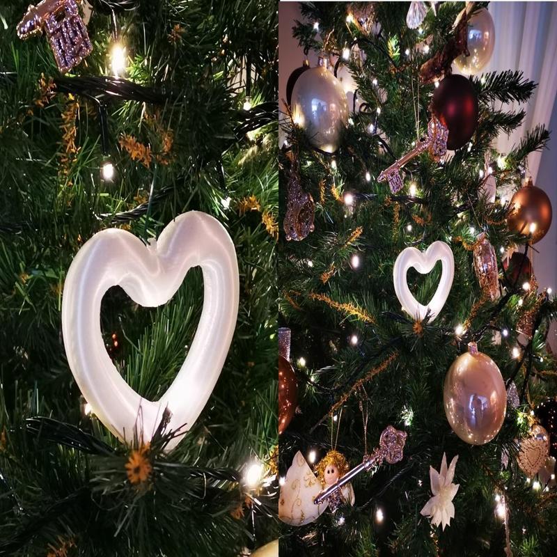 Christmas Heart Ornament