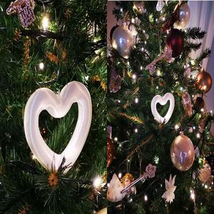 Christmas Heart Ornament