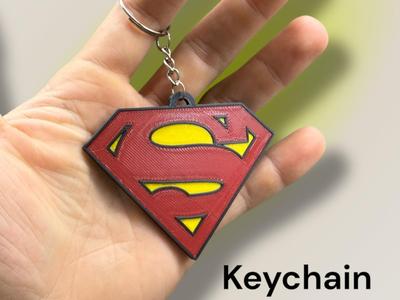 Superman Keychain – Fast and Clean Print