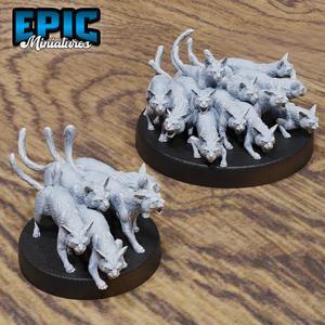 Cat Swarm Set ‧ DnD Miniature ‧ Tabletop Miniatures ‧ Gaming Monster ‧ 3D Model ‧ RPG ‧ DnDminis ‧ STL FILE