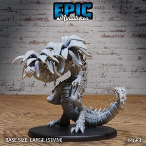 Hunting Reptile ‧ DnD Miniature ‧ Tabletop Miniatures ‧ Gaming Monster ‧ 3D Model ‧ RPG ‧ DnDminis ‧ STL FILE