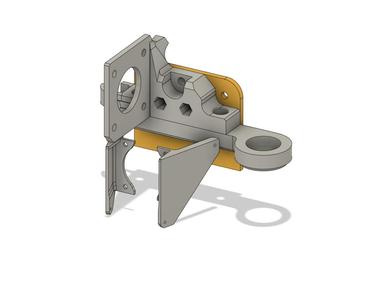 Tevo Nereus кронштейн для e3d v6-директ (e3d v6 direct mount)