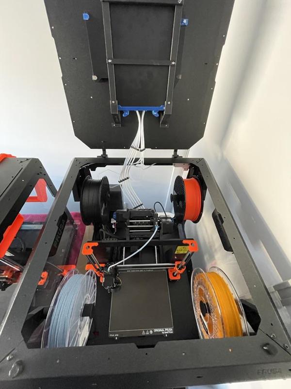 MMU3 Buffer + Prusa Enclosure Internal Lid Mount (Mod 1)