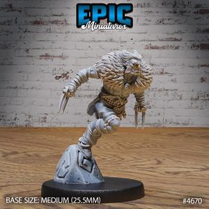 Beast Master Jump ‧ DnD Miniature ‧ Tabletop Miniatures ‧ Gaming Monster ‧ 3D Model ‧ RPG ‧ DnDminis ‧ STL FILE