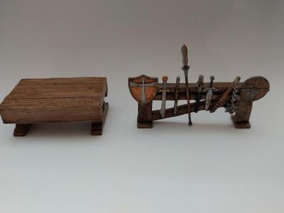 Heroquest Weapons rack