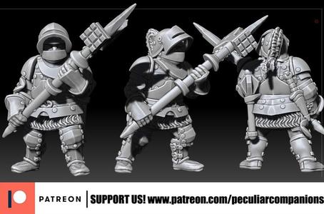 Dwarf Heavy infantry - With pollaxe