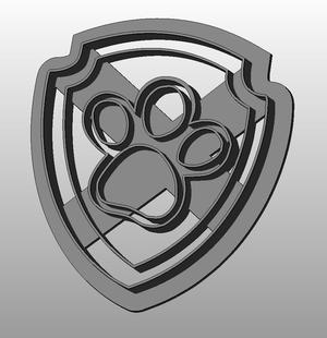 paw patrol cookie cutter