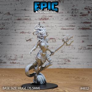Sea Titan Tethys Slide ‧ DnD Miniature ‧ Tabletop Miniatures ‧ Gaming Monster ‧ 3D Model ‧ RPG ‧ DnDminis ‧ STL FILE
